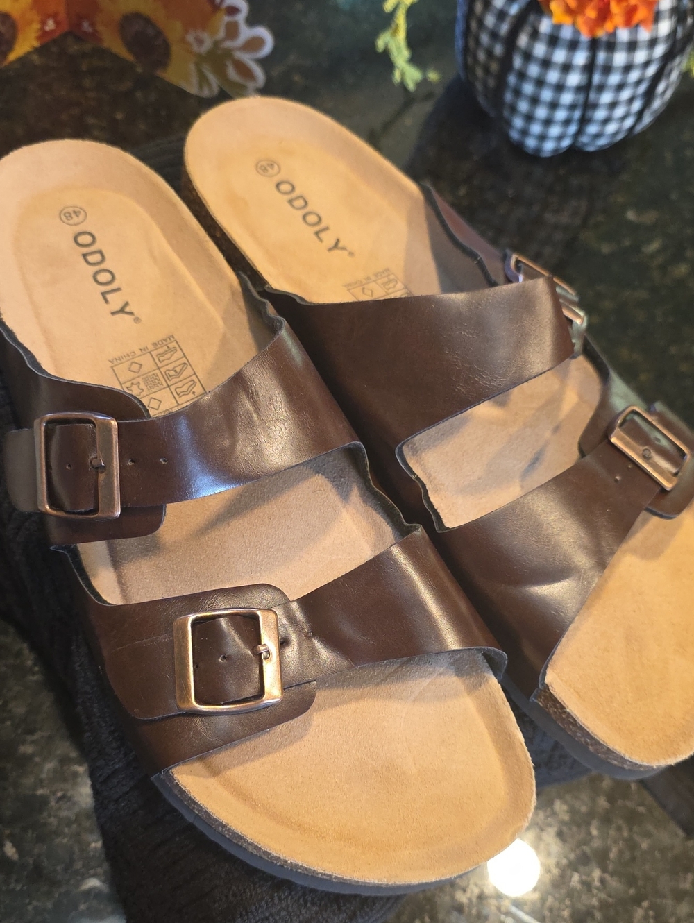 Odoly Shoes Men Sandals